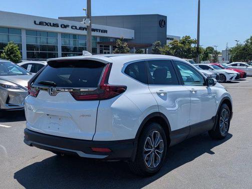 Platinum White Pearl 2022 Honda CR-V AWD EX