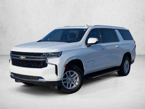 Summit White 2024 Chevrolet Suburban LS