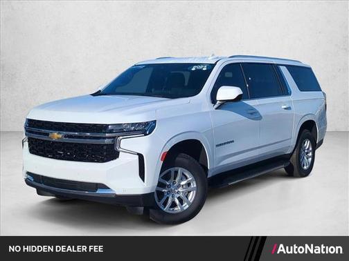 Summit White 2024 Chevrolet Suburban LS