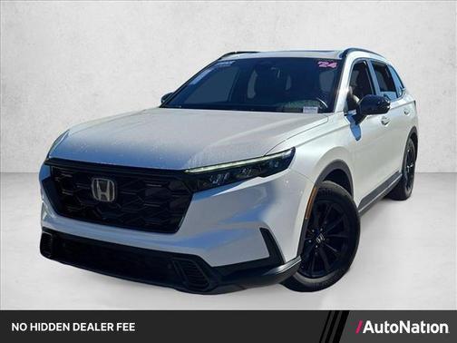 Platinum White Pearl 2024 Honda CR-V Hybrid Sport FWD