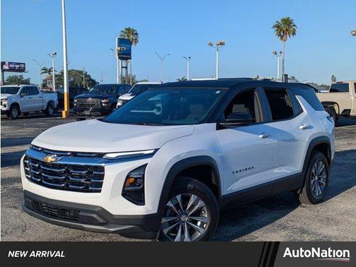 Summit White 2025 Chevrolet Equinox 1LT