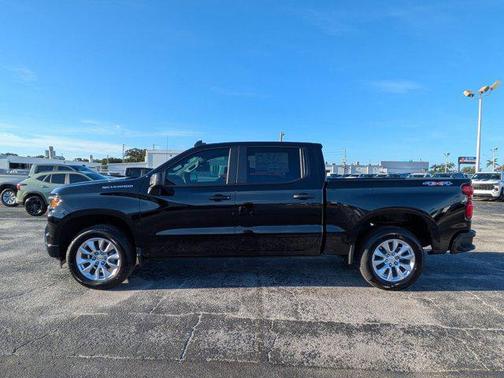 Black 2026 Chevrolet Silverado 1500 Custom