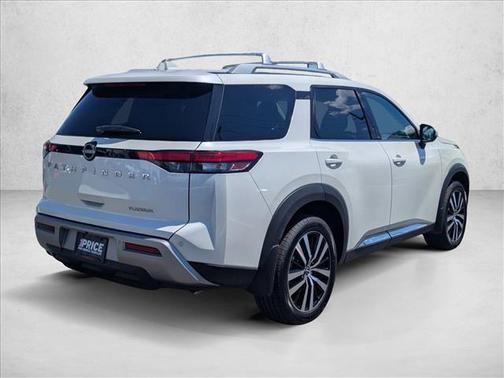 Pearl White Tricoat 2024 Nissan Pathfinder Platinum FWD