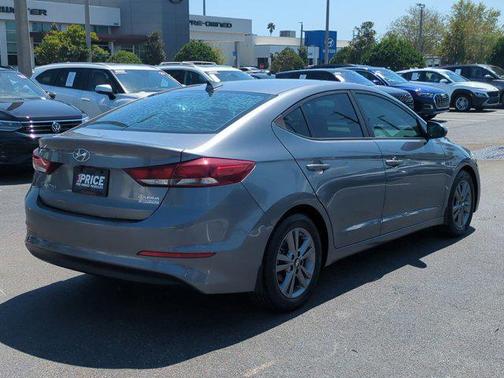 Machine Gray 2018 Hyundai ELANTRA SEL