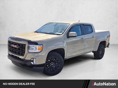 Desert Sand Metallic 2022 GMC Canyon Elevation