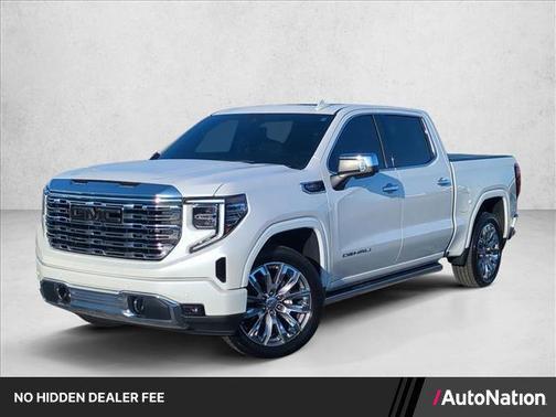 White Frost Tricoat 2024 GMC Sierra 1500 Denali