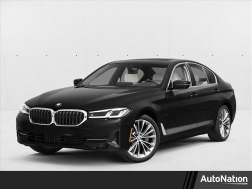 Black Sapphire Metallic 2021 BMW 530e Base