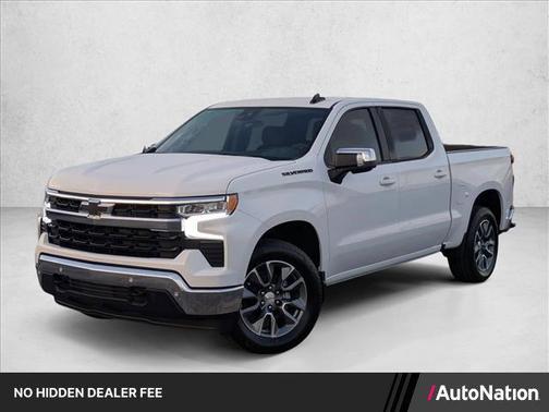 Summit White 2026 Chevrolet Silverado 1500 LT