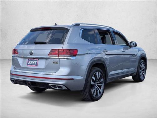 Platinum Gray Metallic 2023 Volkswagen Atlas 3.6L SEL Premium