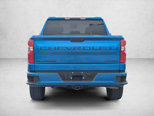 Glacier Blue Metallic 2024 Chevrolet Silverado 1500 Custom