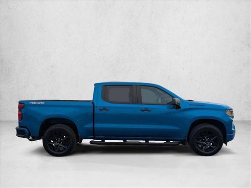 Glacier Blue Metallic 2024 Chevrolet Silverado 1500 Custom
