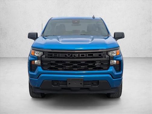 Glacier Blue Metallic 2024 Chevrolet Silverado 1500 Custom