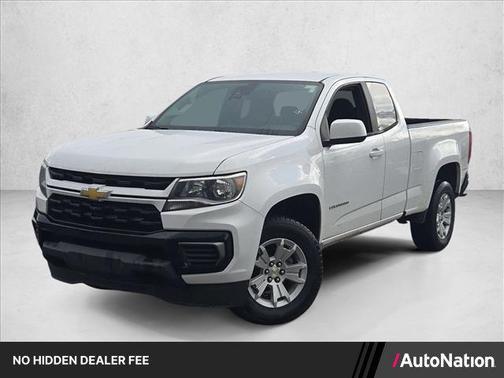 Summit White 2022 Chevrolet Colorado LT