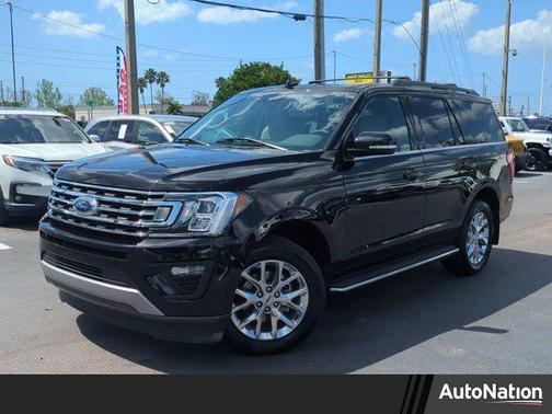 Agate Black Metallic 2021 Ford Expedition XLT