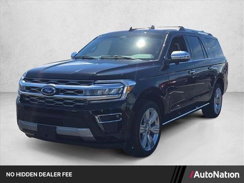 Agate Black Metallic 2024 Ford Expedition Max Platinum