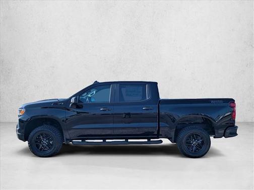 Black 2026 Chevrolet Silverado 1500 Custom Trail Boss