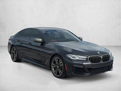 Dark Graphite Metallic 2021 BMW M550 i Xdrive