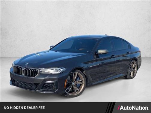 Dark Graphite Metallic 2021 BMW M550 i Xdrive