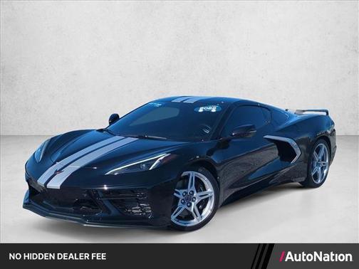 Black 2022 Chevrolet Corvette Stingray w/3LT