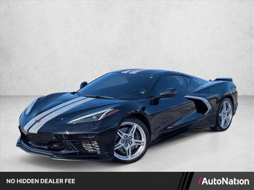 Black 2022 Chevrolet Corvette Stingray w/3LT