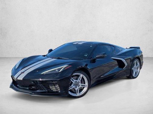 Black 2022 Chevrolet Corvette Stingray w/3LT