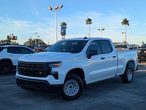 Summit White 2026 Chevrolet Silverado 1500 WT