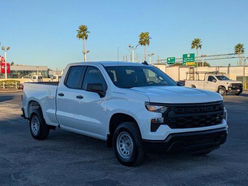 Summit White 2026 Chevrolet Silverado 1500 WT