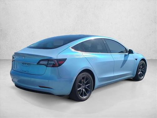Deep Blue Metallic 2018 Tesla Model 3 Long Range