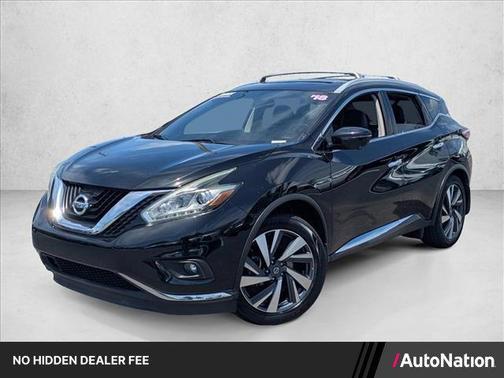 Magnetic Black Metallic 2018 Nissan Murano Platinum