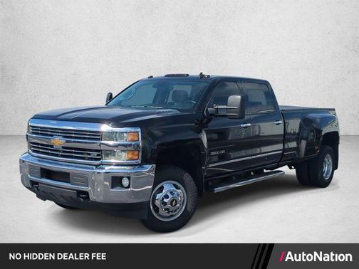 Black 2015 Chevrolet Silverado 3500 LTZ