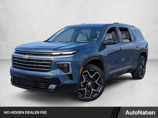 Lakeshore Blue Metallic 2026 Chevrolet Traverse High Country