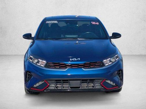 Deep Sea Blue 2024 Kia Forte GT-Line