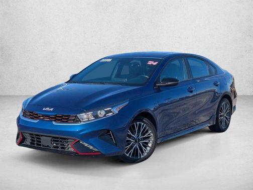 Deep Sea Blue 2024 Kia Forte GT-Line