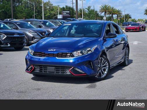 Deep Sea Blue 2024 Kia Forte GT-Line