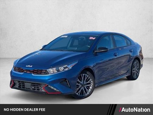 Deep Sea Blue 2024 Kia Forte GT-Line