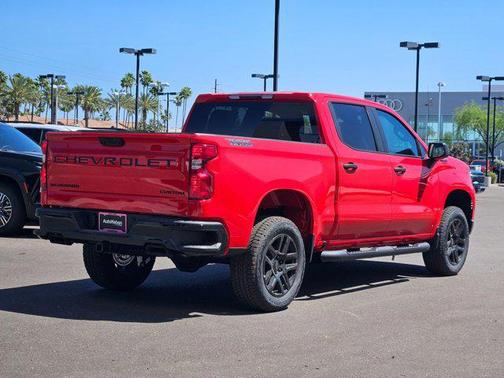 Red Hot 2026 Chevrolet Silverado 1500 Custom Trail Boss