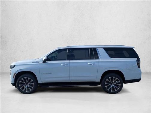 Polar White Tricoat 2026 Chevrolet Suburban High Country, RWD