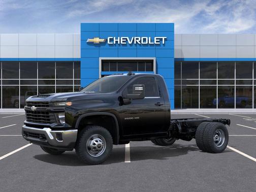 Black 2026 Chevrolet Silverado 3500 WT