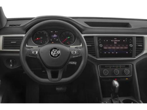 Pure White 2019 Volkswagen Atlas 3.6L SE w/Technology