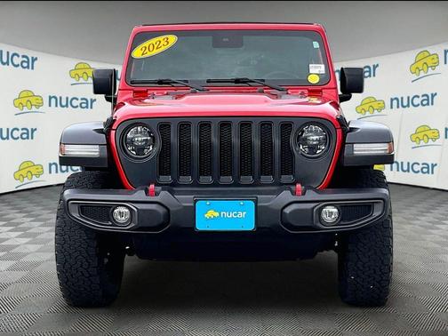 Firecracker Red Clearcoat 2023 Jeep Wrangler Rubicon
