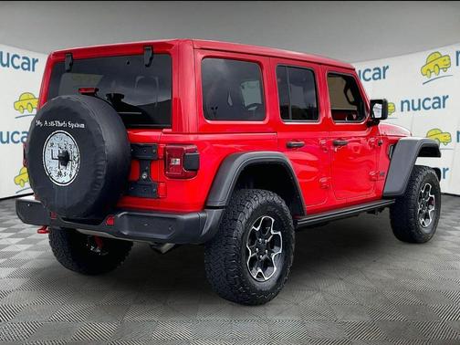Firecracker Red Clearcoat 2023 Jeep Wrangler Rubicon