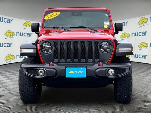 Firecracker Red Clearcoat 2023 Jeep Wrangler Rubicon