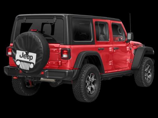 Firecracker Red Clearcoat 2023 Jeep Wrangler Rubicon