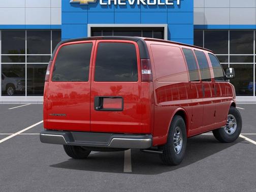 Red 2026 Chevrolet Express 2500 LT