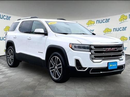 Summit White 2023 GMC Acadia AWD SLT