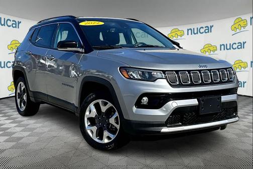 Billet Silver Metallic Clearcoat 2022 Jeep Compass Limited