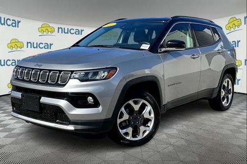 Billet Silver Metallic Clearcoat 2022 Jeep Compass Limited