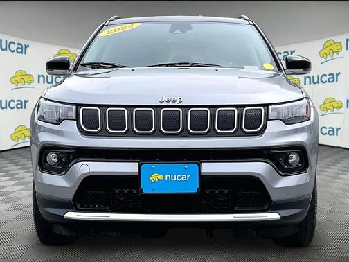 Billet Silver Metallic Clearcoat 2022 Jeep Compass Limited