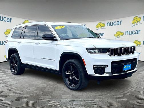 Bright White Clearcoat 2022 Jeep Grand Cherokee L Limited