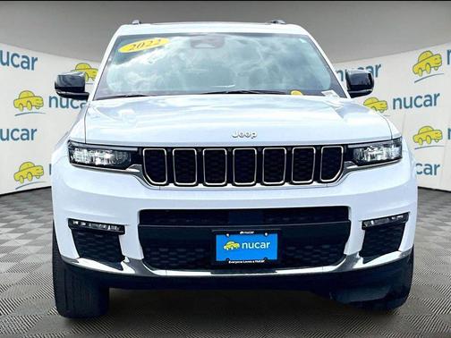 Bright White Clearcoat 2022 Jeep Grand Cherokee L Limited